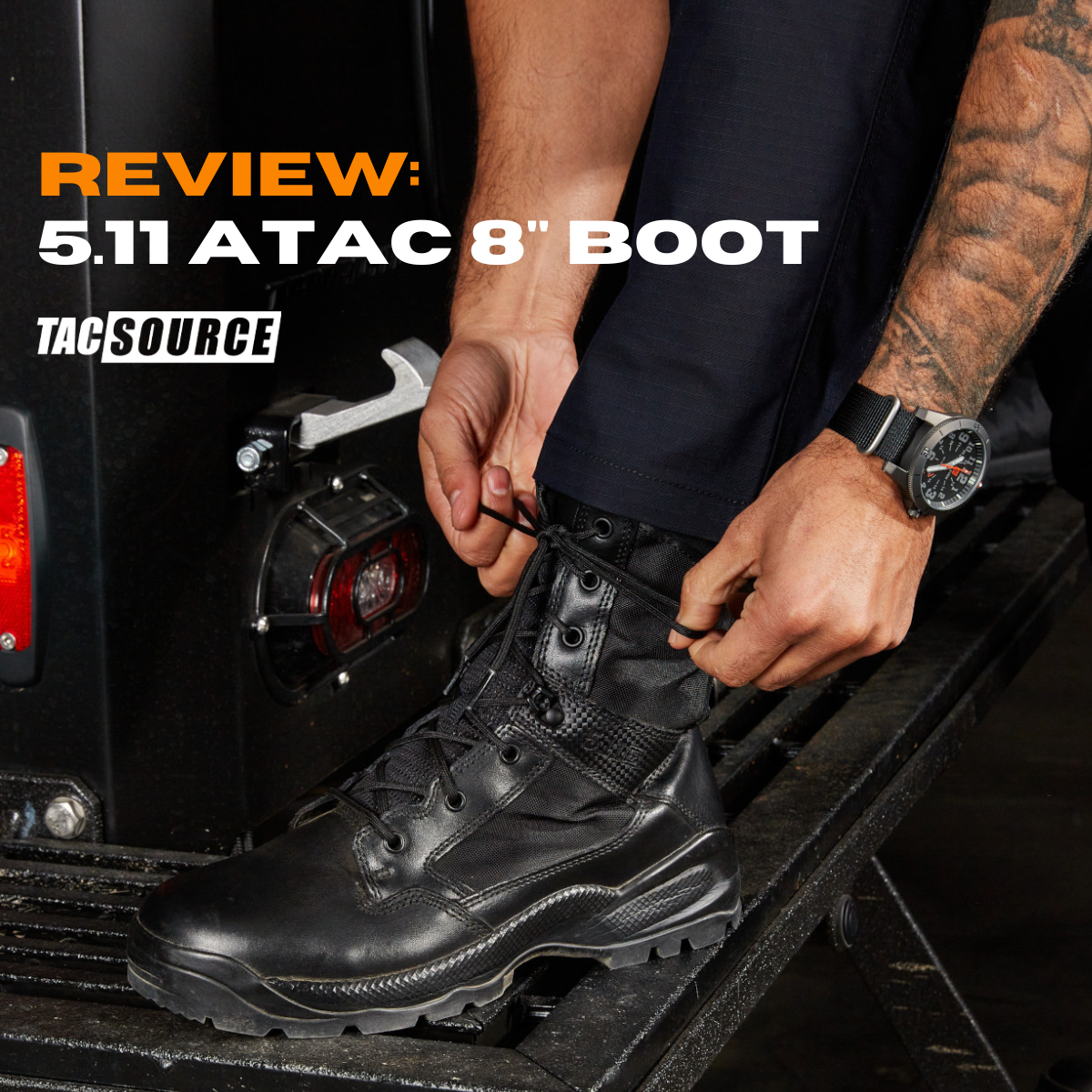 REVIEW: 5.11 Tactical ATAC 8" Boots