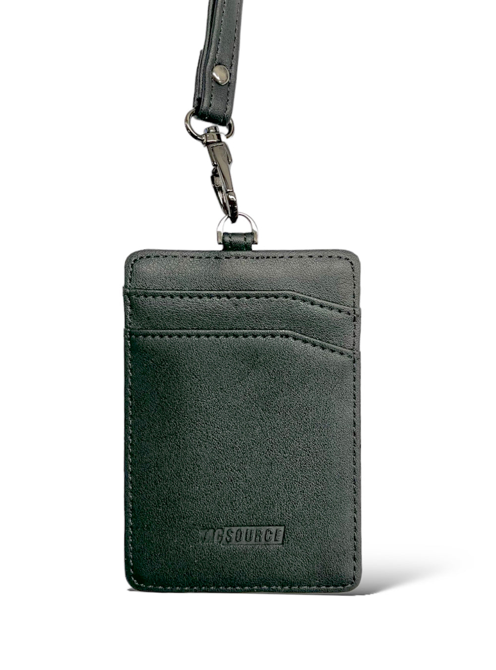 SALE - TacSource Recycled Leather ID Holder