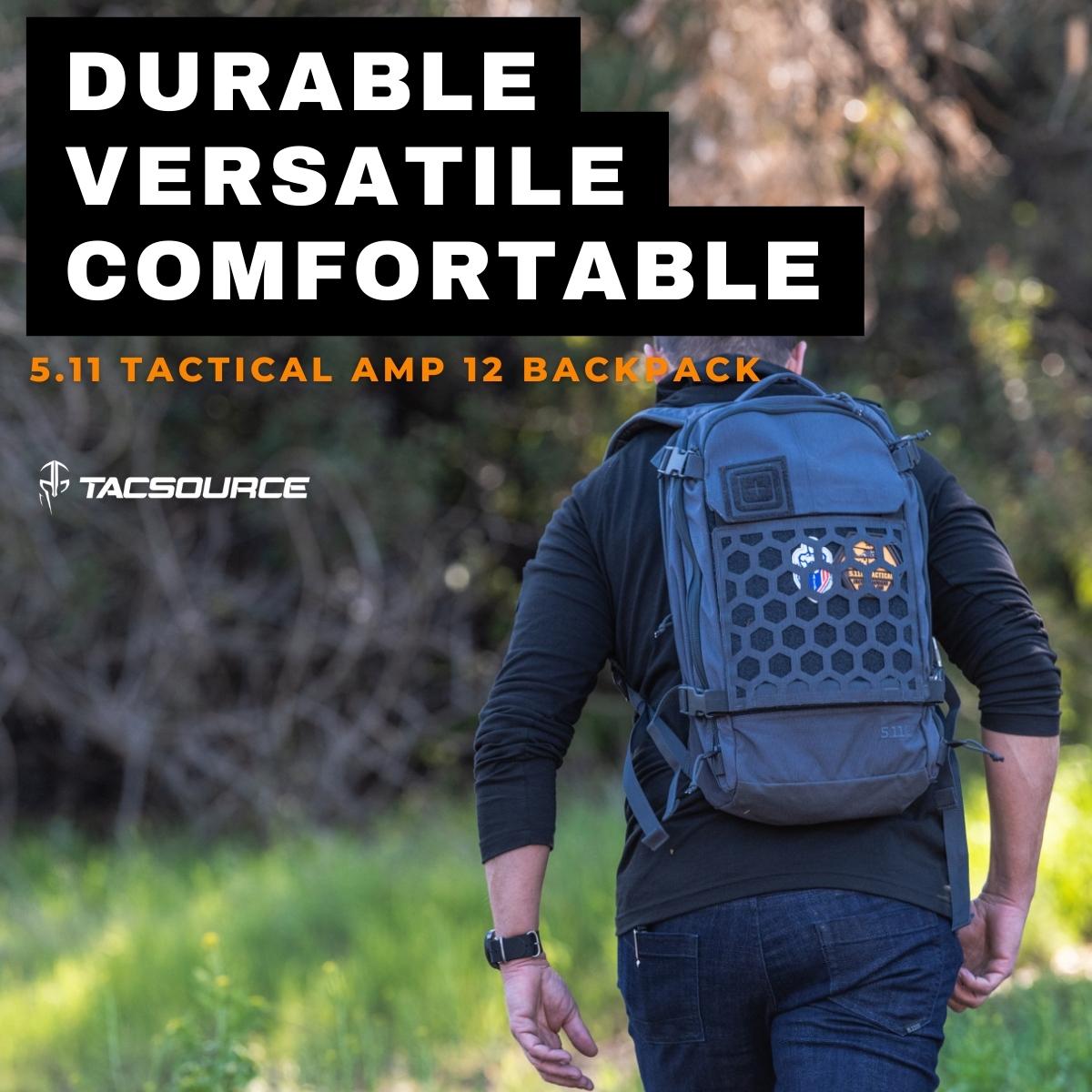 Durable, Versatile & Comfortable: 5.11 Tactical AMP 12 Backpack