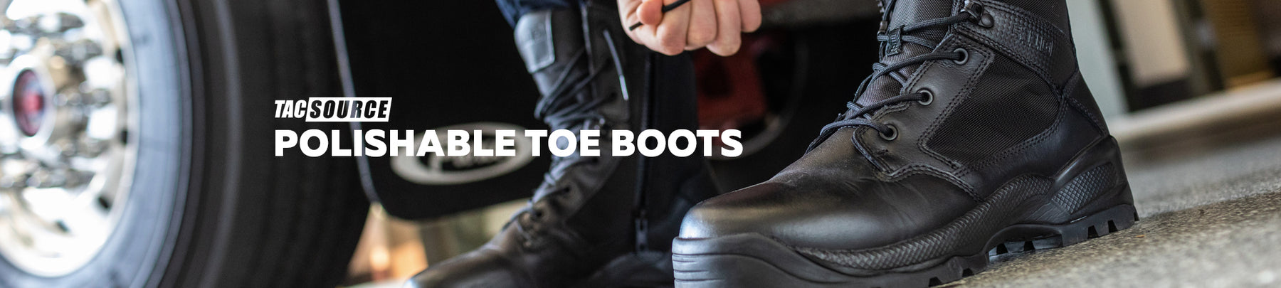 Polishable Toe Boots
