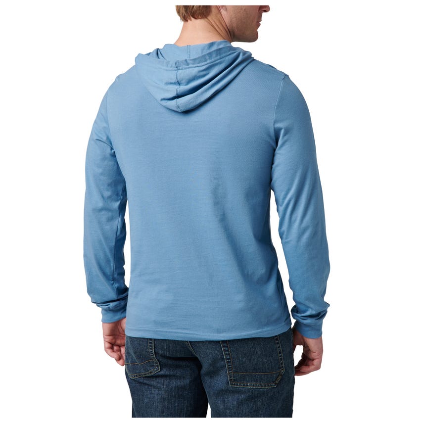 Tactical Hooded Long Sleeve Tee – TacSource - Main Image