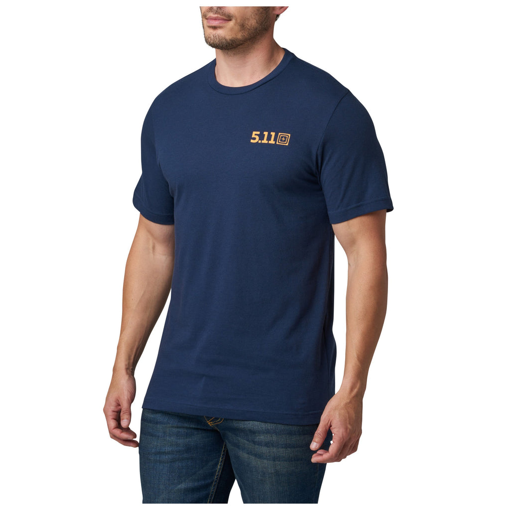 5.11 Tactical Overlander Sunset Tee Pacific Navy-T-Shirt-5.11 Tactical-TacSource