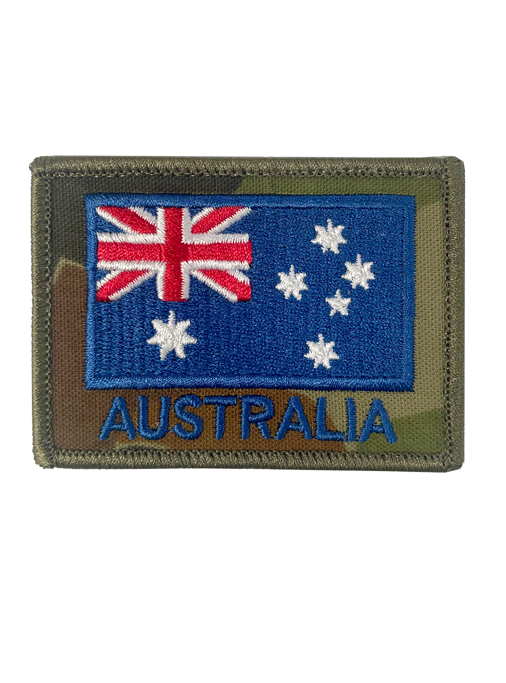 TacSource AUS Flag Patch - Blue on AusCam