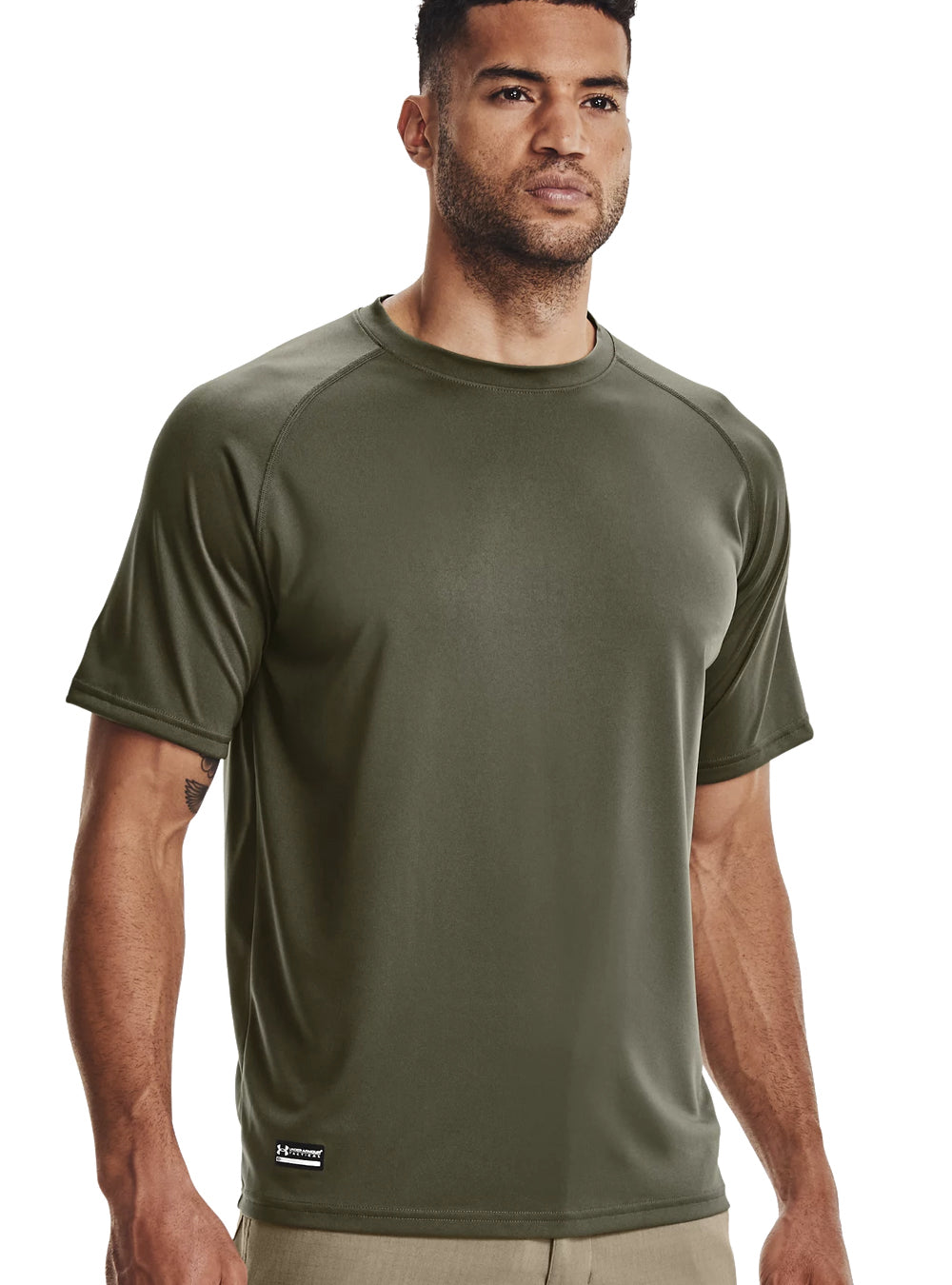 Under Armour Tactical Tech Short Sleeve T-Shirt - Marine OD Green