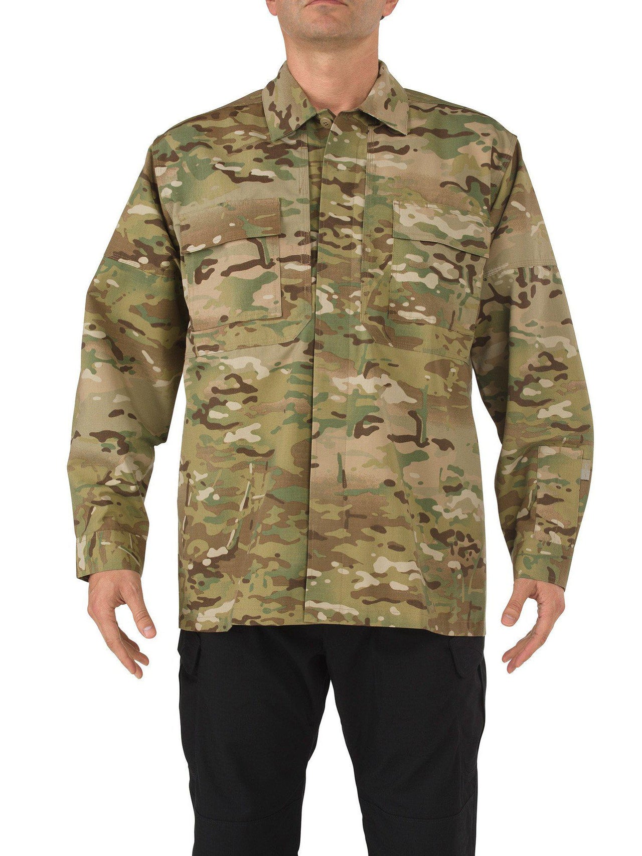 5.11 Tactical TDU Long Sleeve Shirt - MultiCam - TacSource