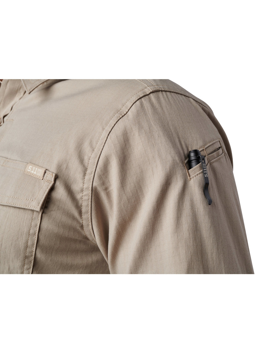 5.11 Tactical ABR Pro L/S Shirt - Khaki - TacSource