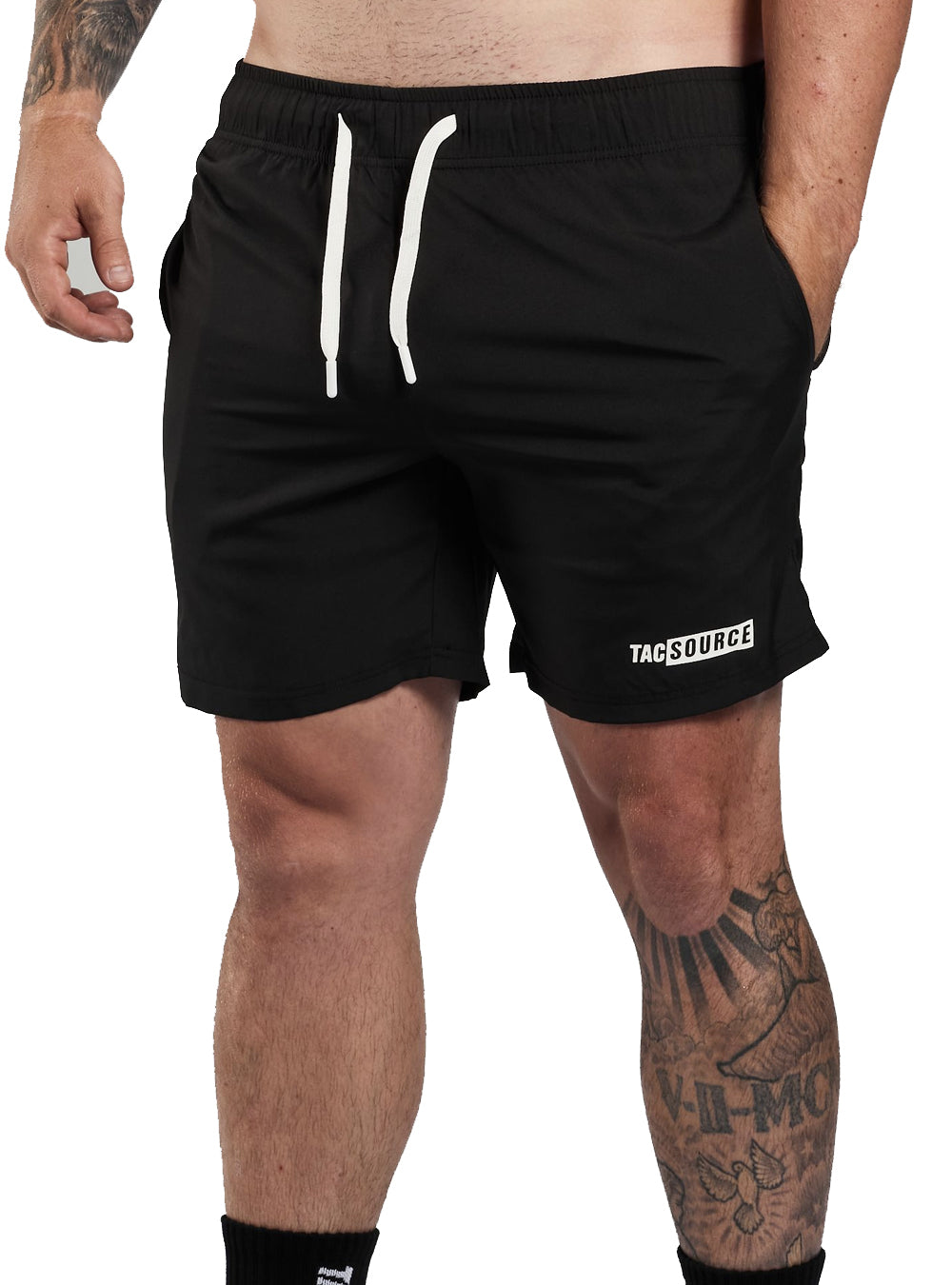 TacSource Base Shorts - Black - TacSource