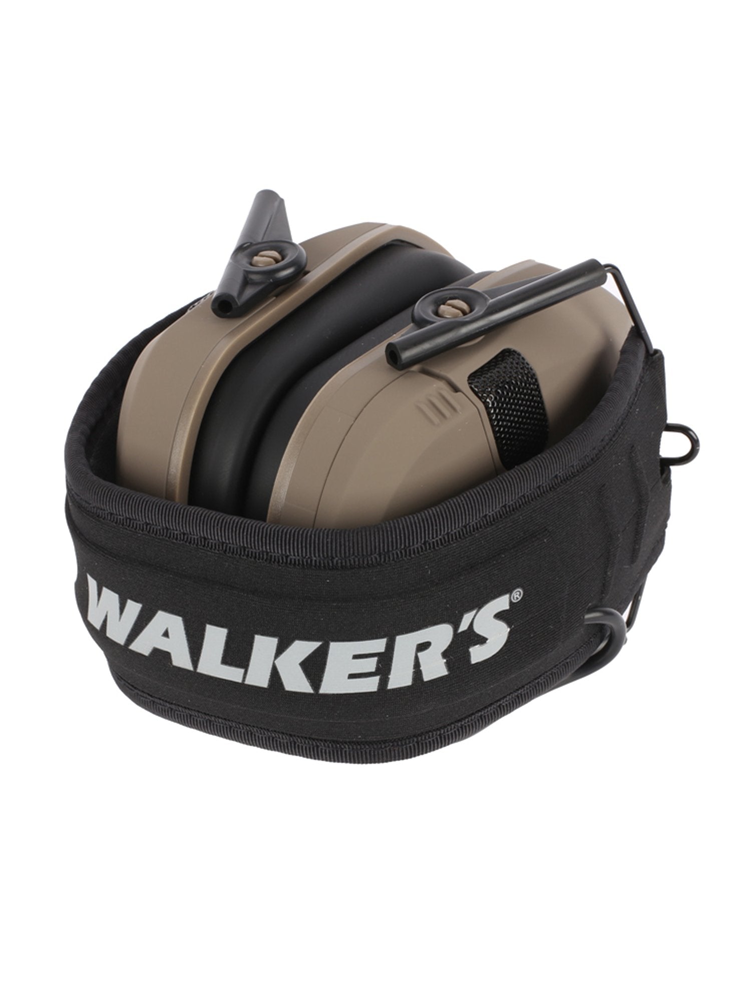 Walkers GSM Razor Slim Folding Earmuffs - Flat Dark Earth - TacSource